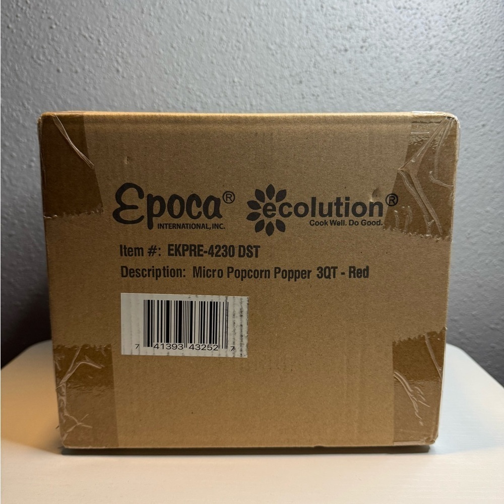 Ecolution Patented Micro-Pop Microwave Popcorn Popper - Picture 5 of 6